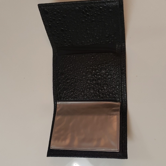 Men's Black Leather Wallet - Picture 4 of 4